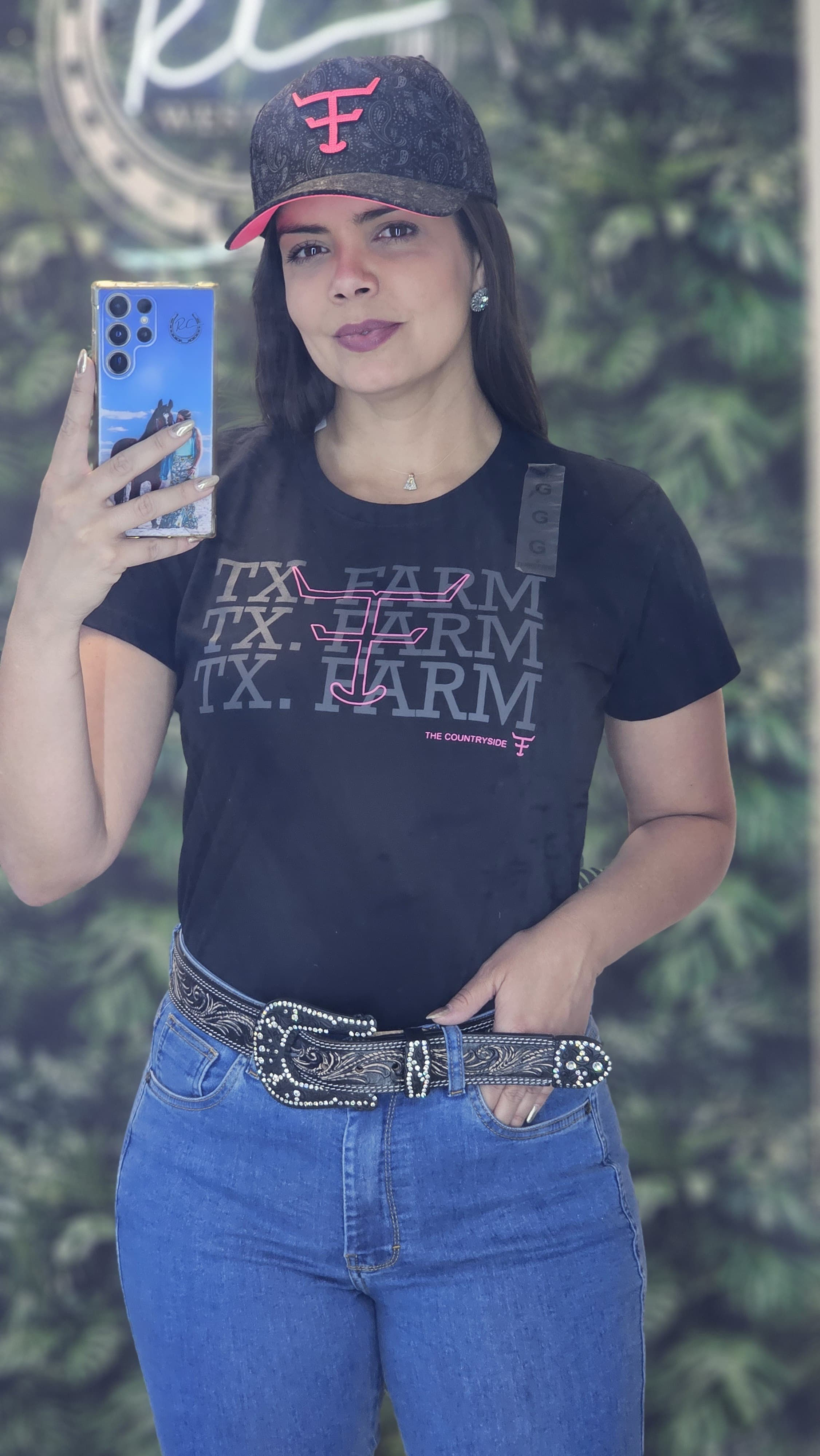 T-shirt Texas Farm