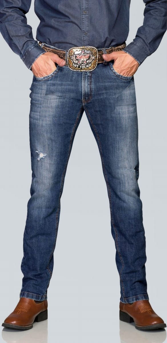 Calça masculina Style com elastano Buphallos