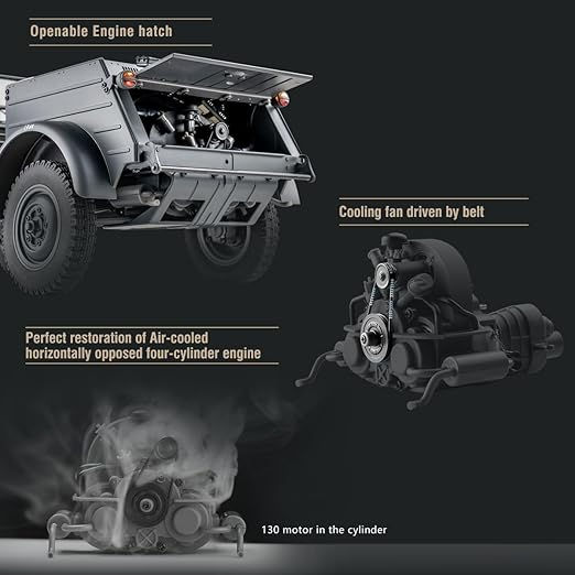 Thumbnail: Roc Hobby 1:12 VW Kubelwagen Type 82 RTR RC Radio Control Car