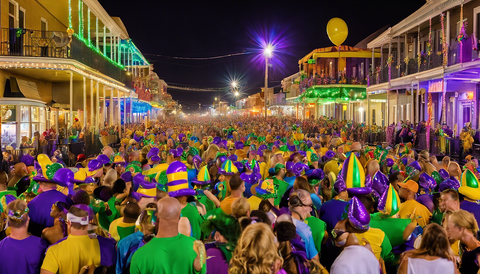 Krewe Babalu all Krewe Mardi Gras parade