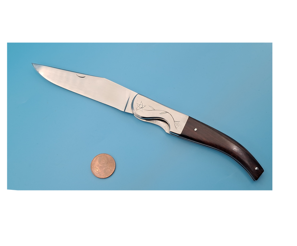 Miniature : couteau de poche bois de fer