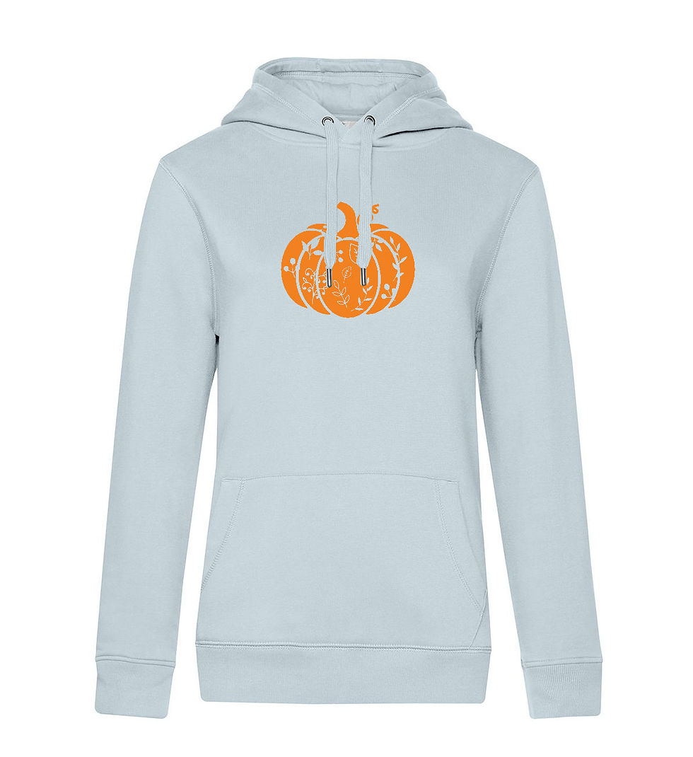 Patterned Pumpkin - Hoodie
