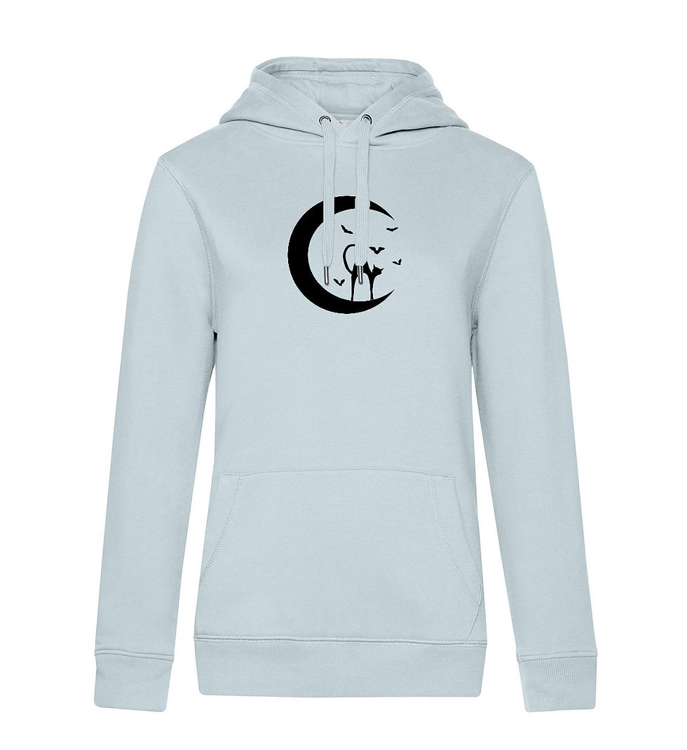 Moon and Cat - Hoodie