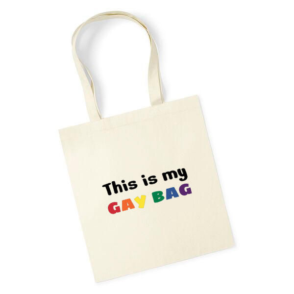 This is my gay bag - Tote bag