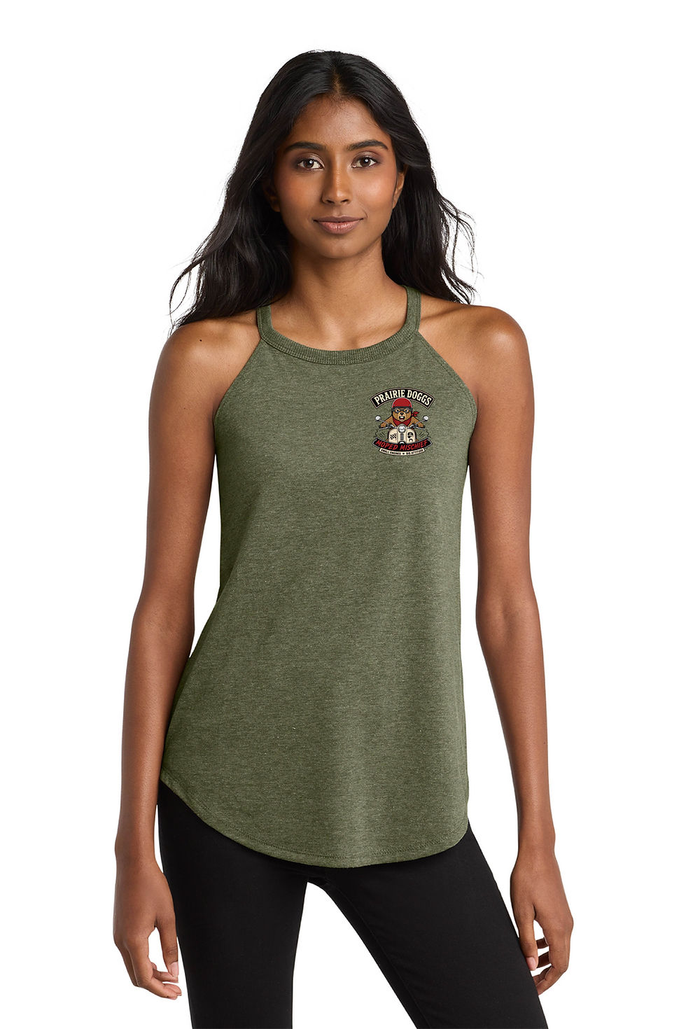 Thumbnail: District® Women’s Perfect Tri® Rocker Tank DT137L