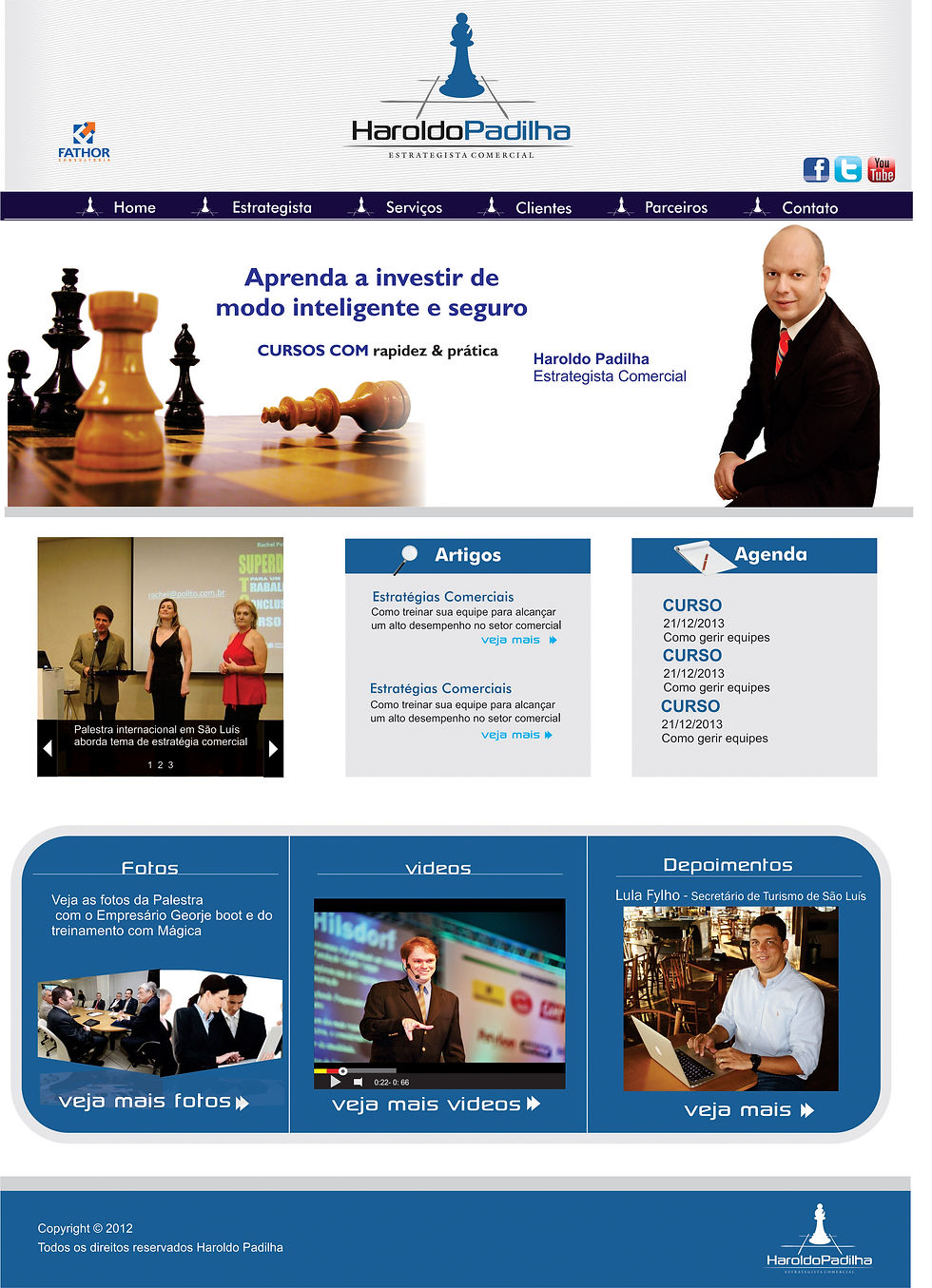 LAYOUT SITE HAROLDO PADILHA