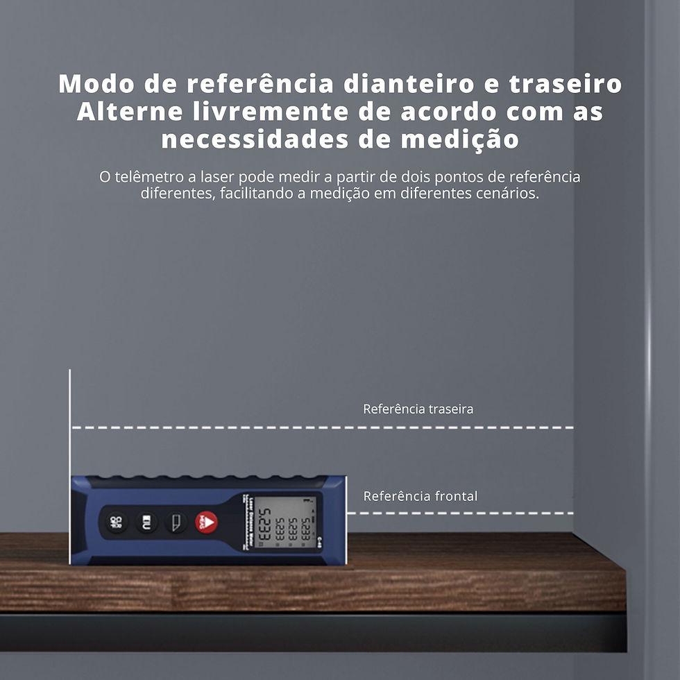 Miniatura: Medidor de Distância a Laser C60, até 60m