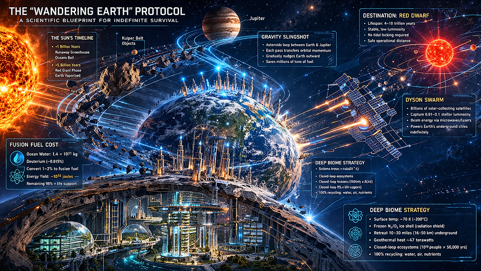 The "Wandering Earth" Protocol: A Scientific Blueprint for Indefinite Survival