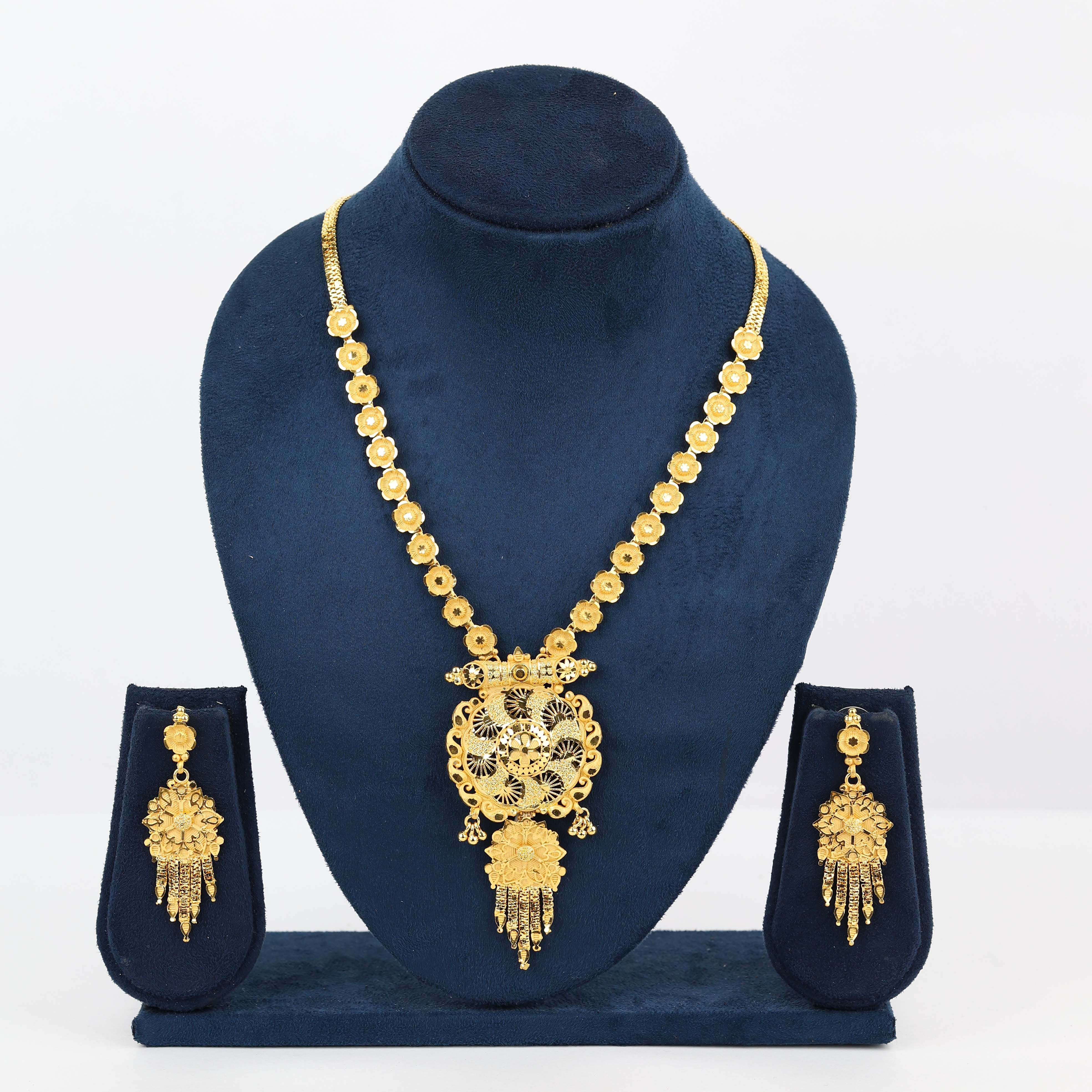 Long Forming Necklace | Special Occasion| Traditional Gold jewelry| Gift for her