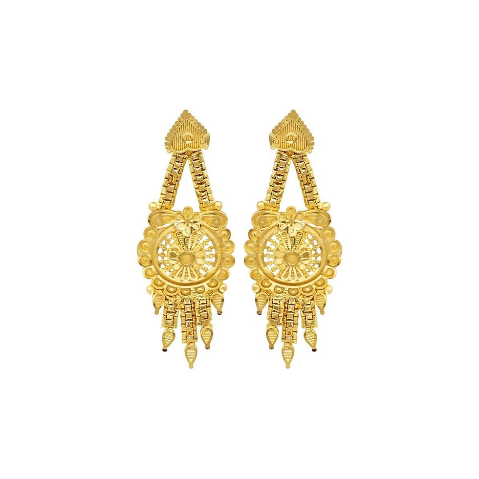 Thumbnail: Forming Necklace | 14K 18K 24K Dye Gold Plated Dubai Style Fashion Jewellery Set