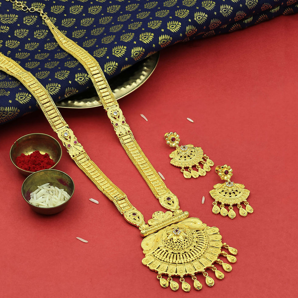 थंबनेल: Long Forming Necklace | Wholesale 14K 18K 24K Micro Gold Filled AD Long Necklace
