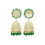 الصورة المصغرة: Wedding Earring | Gift | Gold plate | Kundan Earrings| Pearl Jhumka Earrings