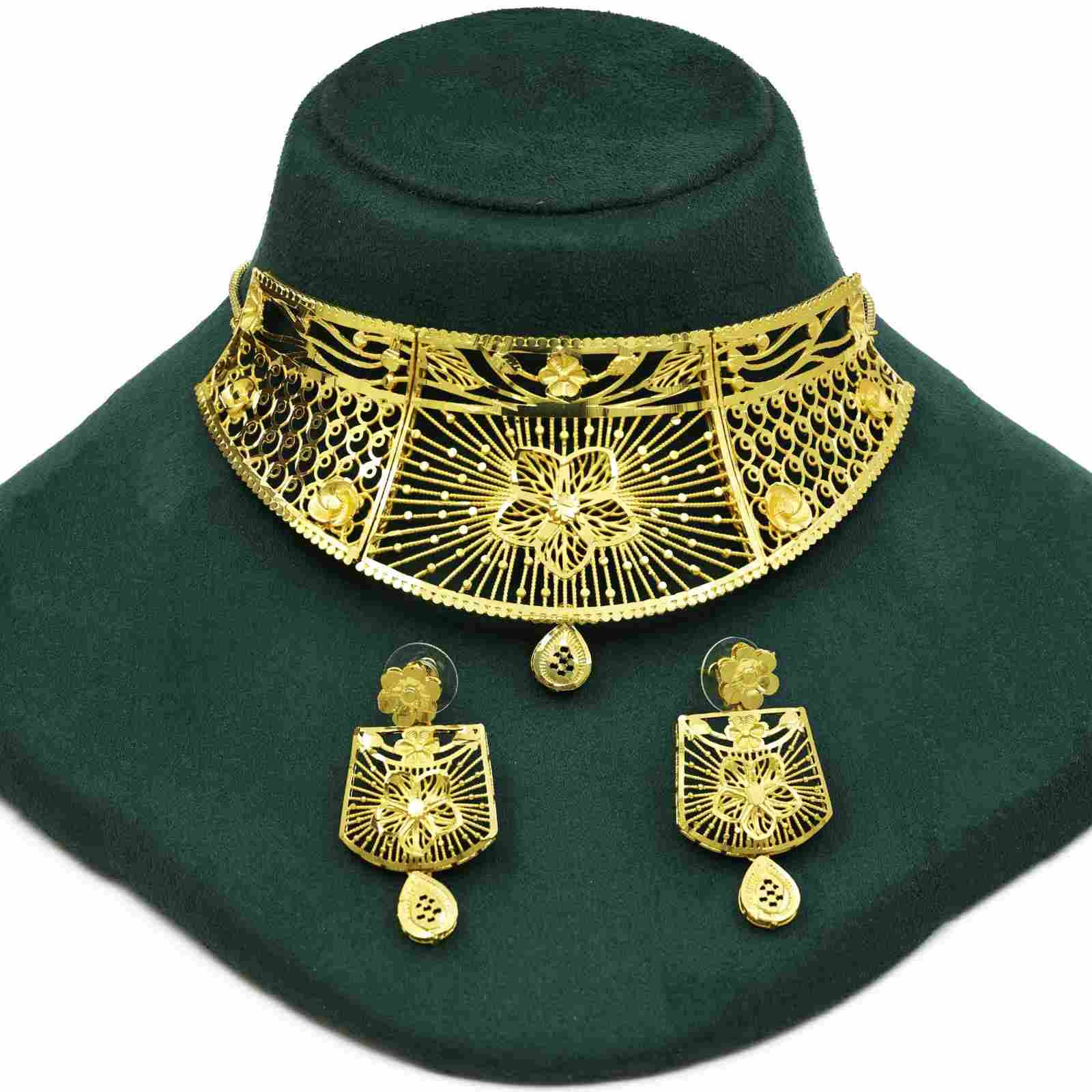 Forming Choker Necklace | 14K 18K 24K Micron Gold Filled Turkey Choker Necklace