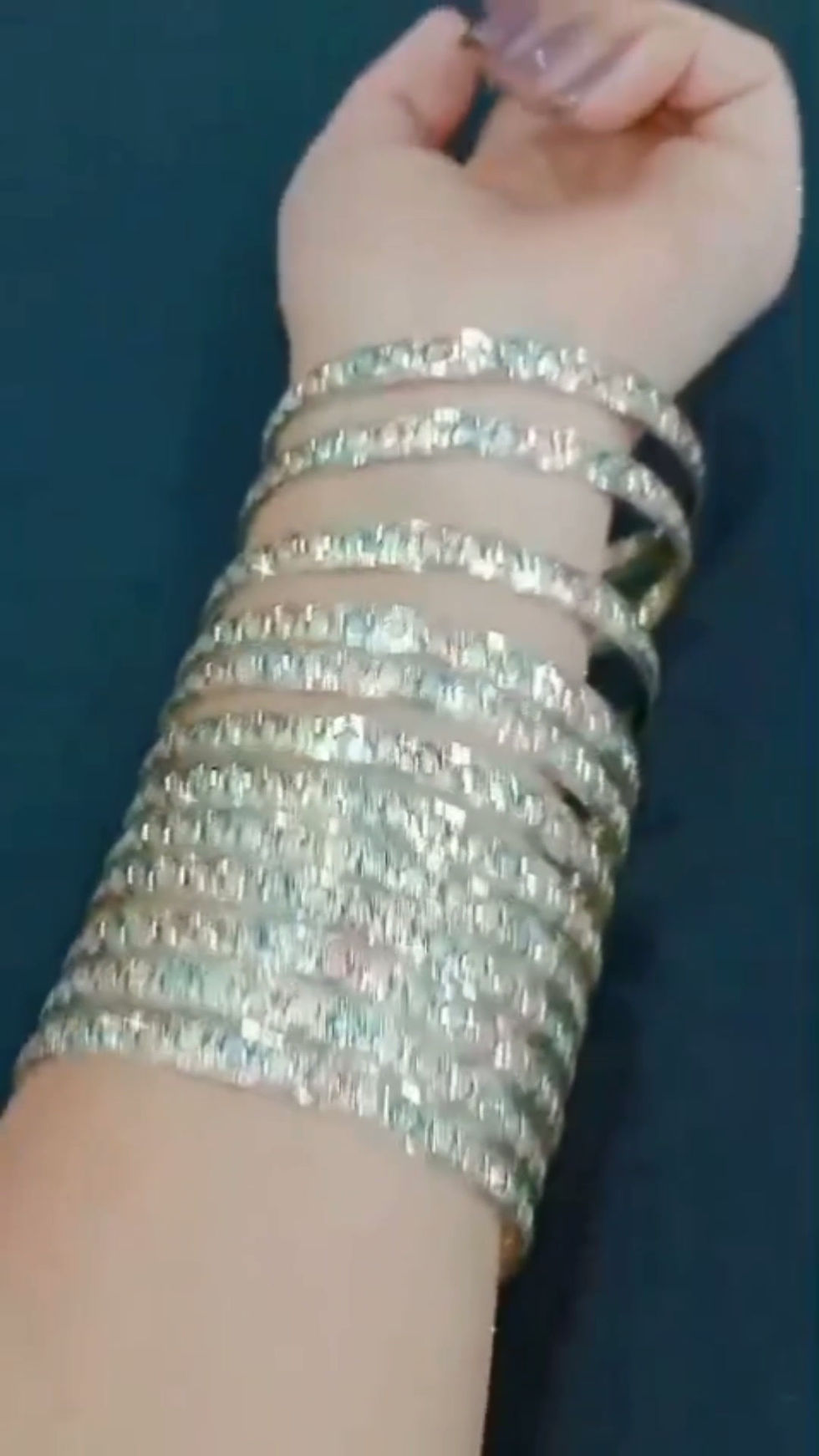 Thumbnail: 3 Tone Plated Bangles | Wholesale Tri Color Brass Bangle| Fashion Bangle Jewelry