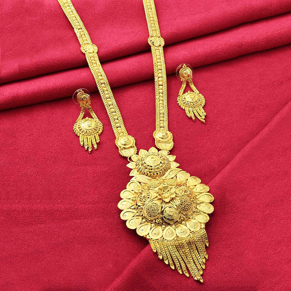 Thumbnail: Long Forming Necklace | Wholesale 14K 18K 24K Micro Gold Fashion Long Necklace