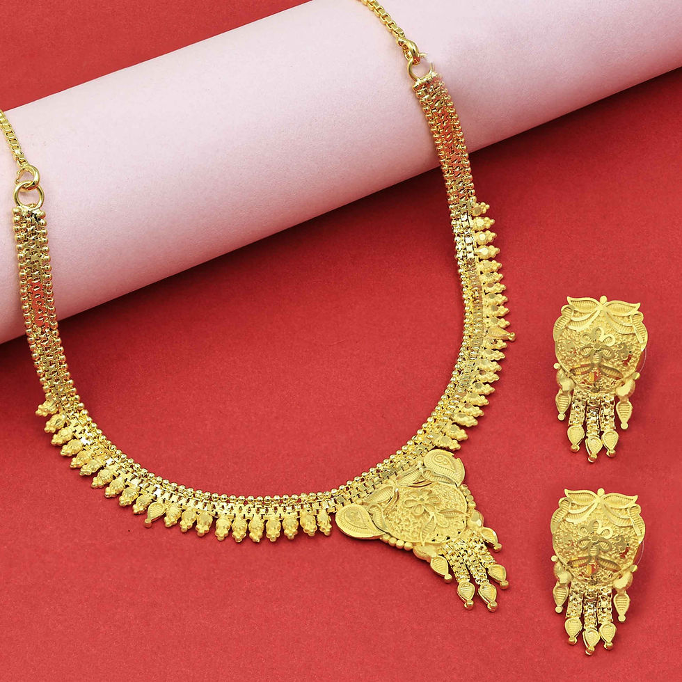 Thumbnail: Forming Necklace| Wholesale Fashion Jewelry 14K 18K 24K Gold Traditional Jewelry