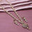 Thumbnail: 3 Tone Gold Plated Long Necklace | 3 Tone Turkey Long Jewelry | Fashion Jewelry