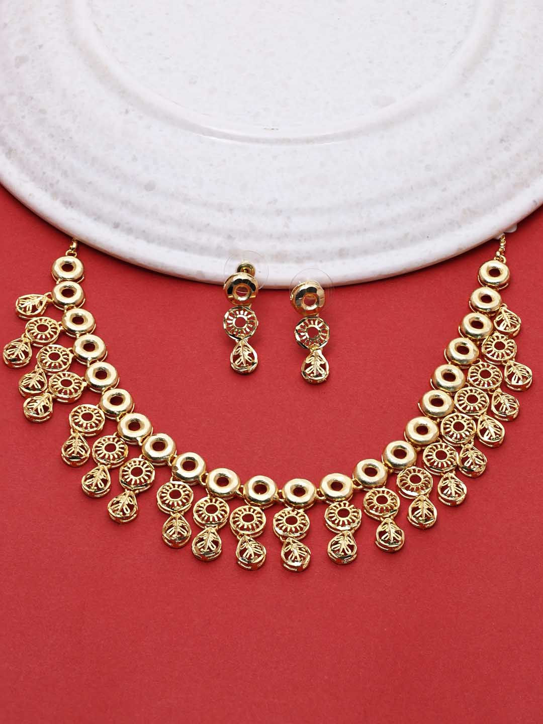 Forming Necklace | Gold Plated Turkey Jewelry | Luxury Jewelry| Fashion Jewelry