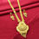 Miniature : Long Forming Necklace | Wholesale 14K 18K 24K Micro Gold Fashion Long Necklace