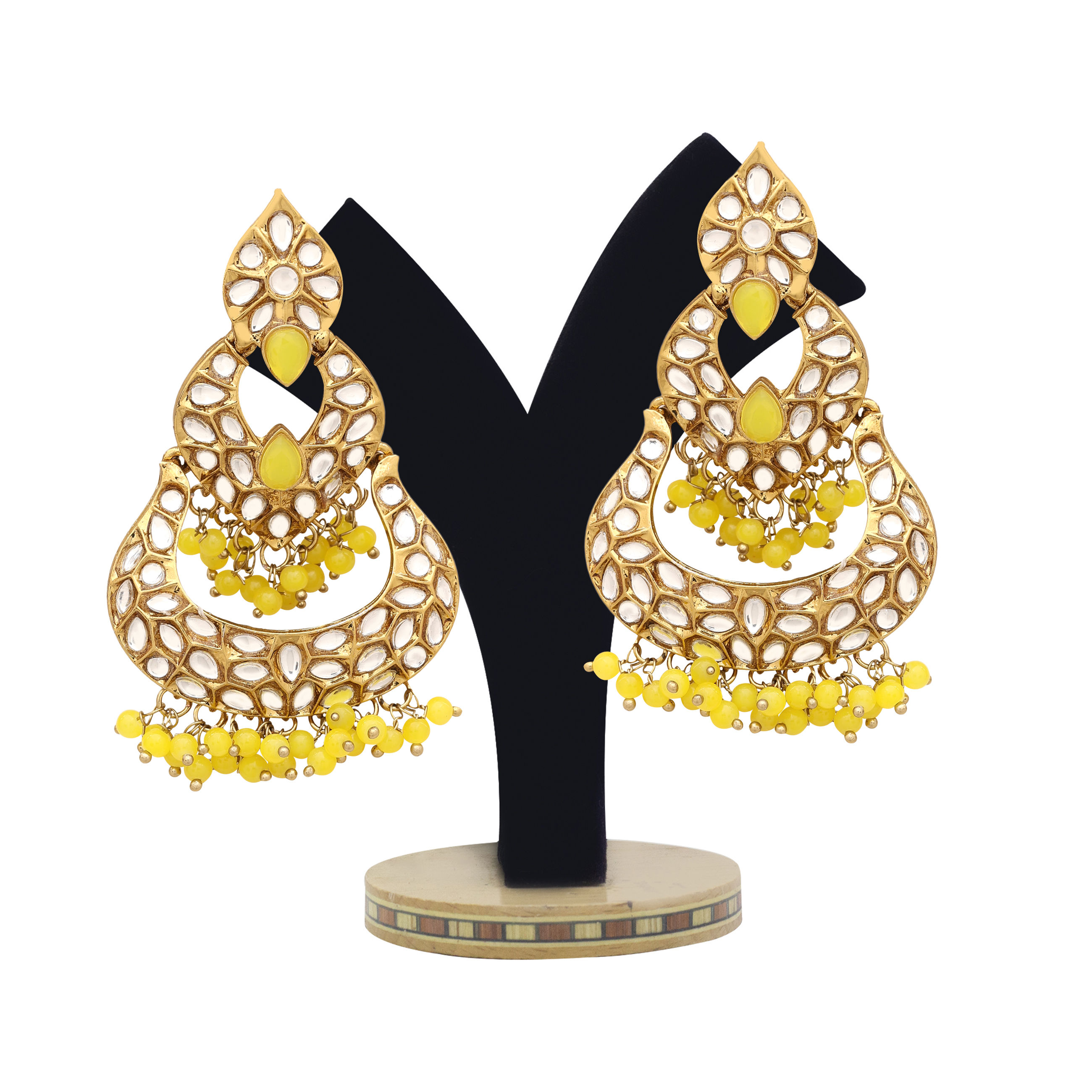 Kundan Earrings |Chandbali | Earrings | Wedding Earring | Gift For Her | Indian