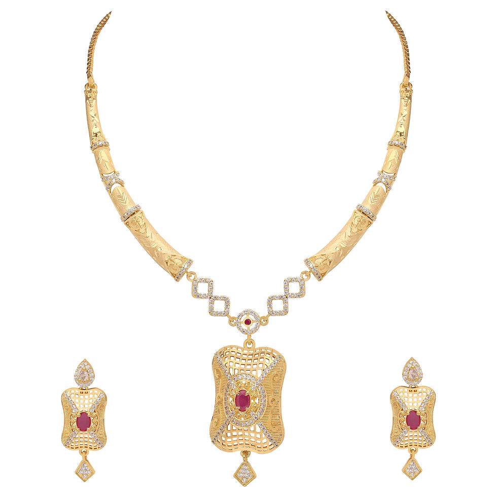 Miniature : Forming Ad Necklace | Traditional & Occasion | Gift for her | Party wear