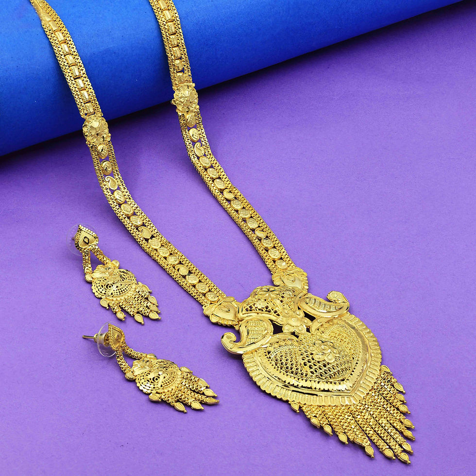 Thumbnail: Long Forming Necklace | Wholesale Fashion 14K 18K 24K Micro Gold Long Jewellery