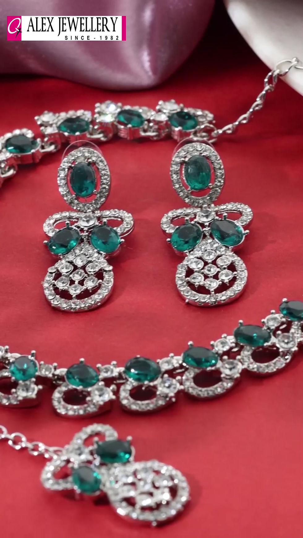 थंबनेल: Stone Necklace| Stone Necklace for women |Colorstone Necklace| Gift for her