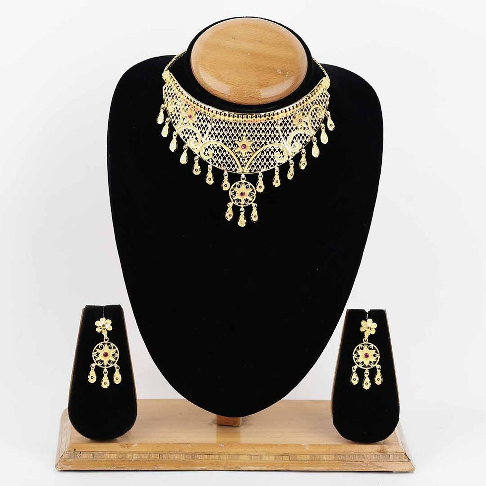 Forming Choker Necklace | Fashion Jewelry Set | Traditional Indian Choker Set