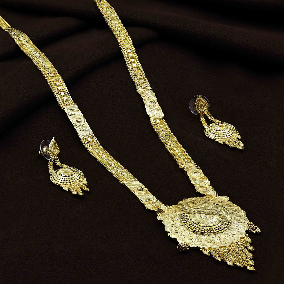 Thumbnail: Long Forming Necklace | Wholesale 14K 18K 24K Micro Gold Filled Fashion Necklace
