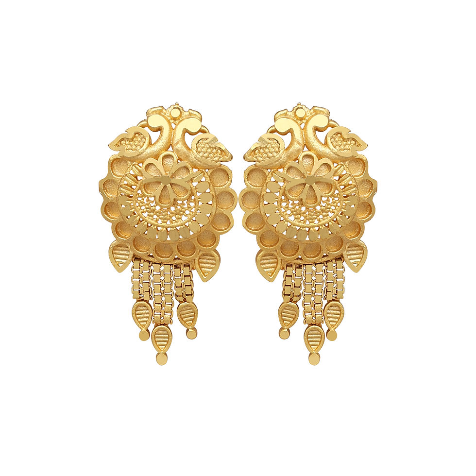 Thumbnail: Forming Necklace | Wedding Gold Jewelry for Women | Traditional & Occasion