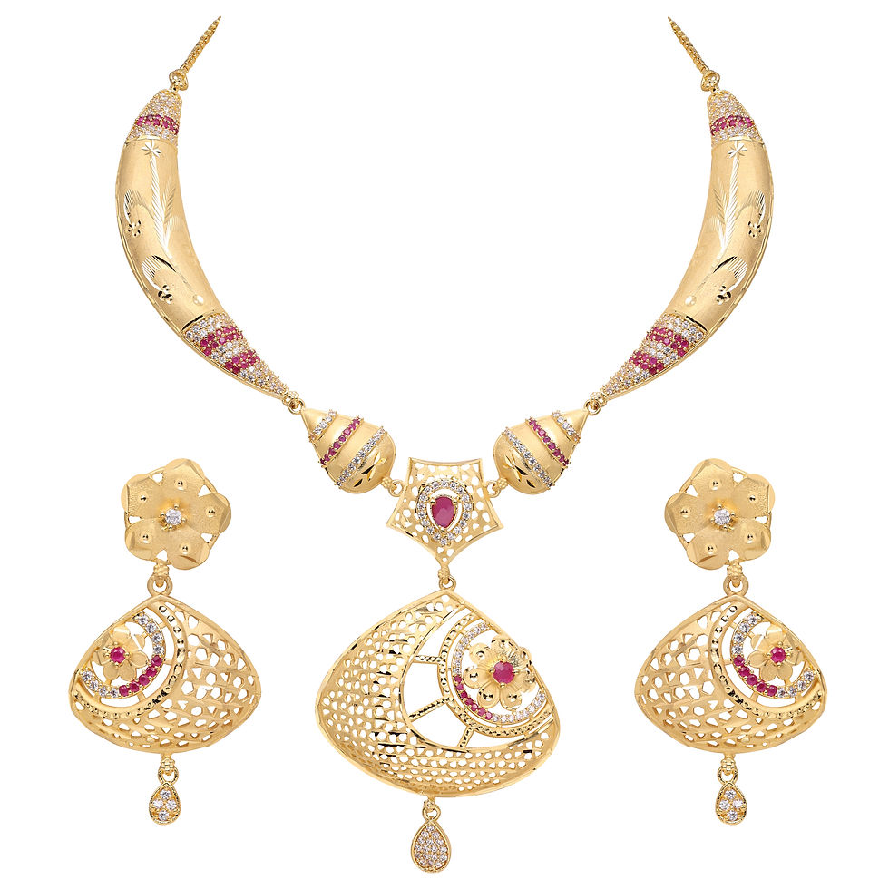 Miniature : Forming AD Necklace | Fashion jewelry | Forming wedding Necklace| Gift for women