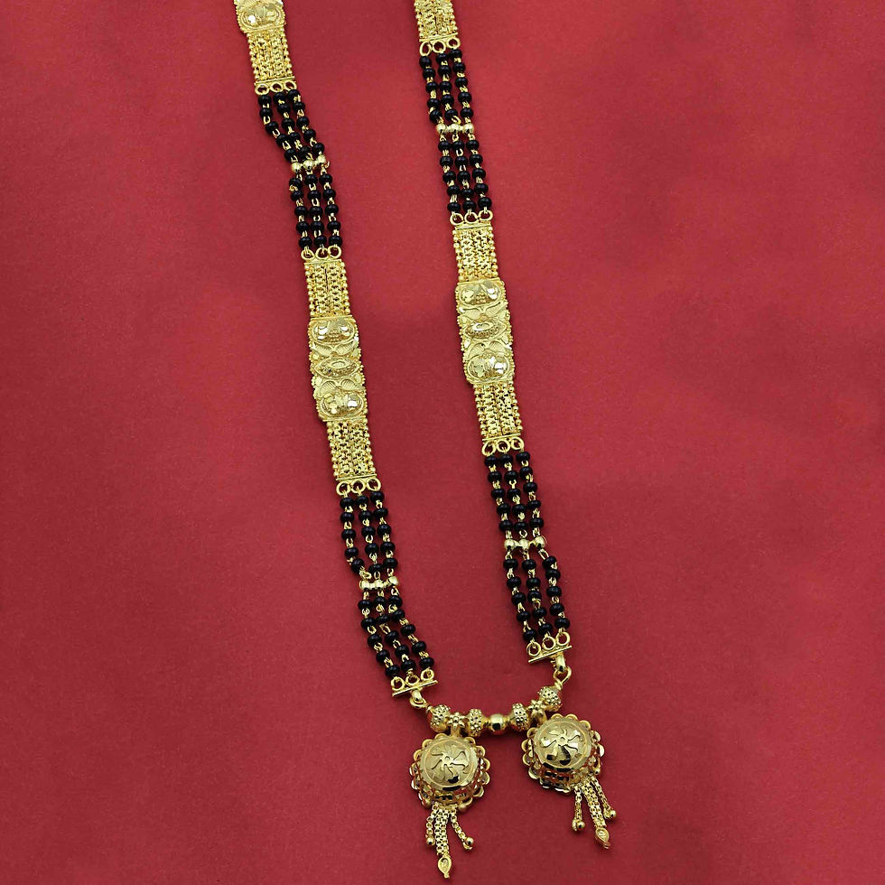 Thumbnail: Mangalsutra | Wholesale 24K Micro Gold Filled Traditional Indian Mangalsutra