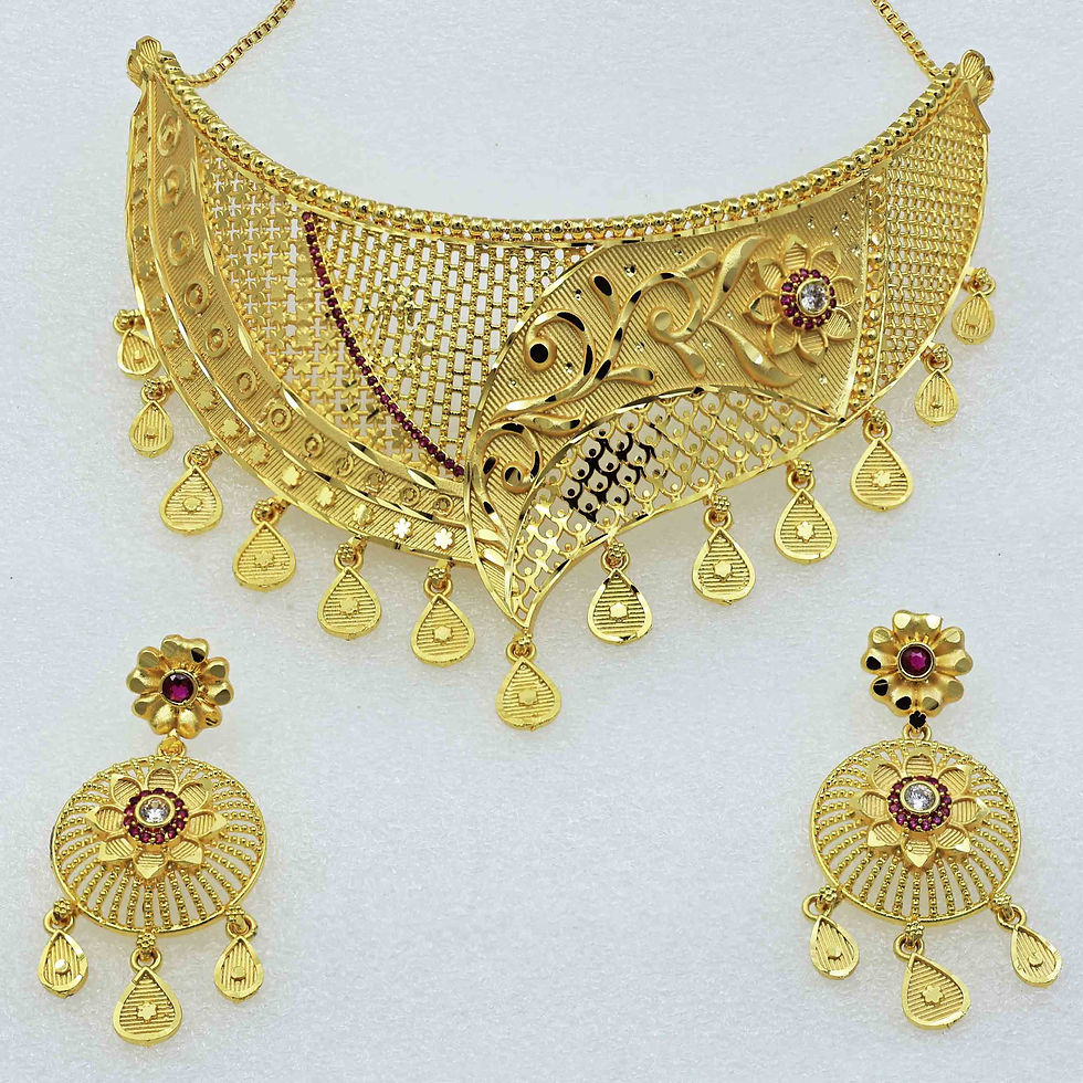 Thumbnail: Gold plated necklace