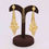 Miniature : Gold Plated Earrings Set | Fashion Earrings | Dangle Earrings | Special occasion