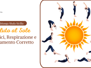 Saluto al Sole 12 posizioni spiegate passo dopo passo