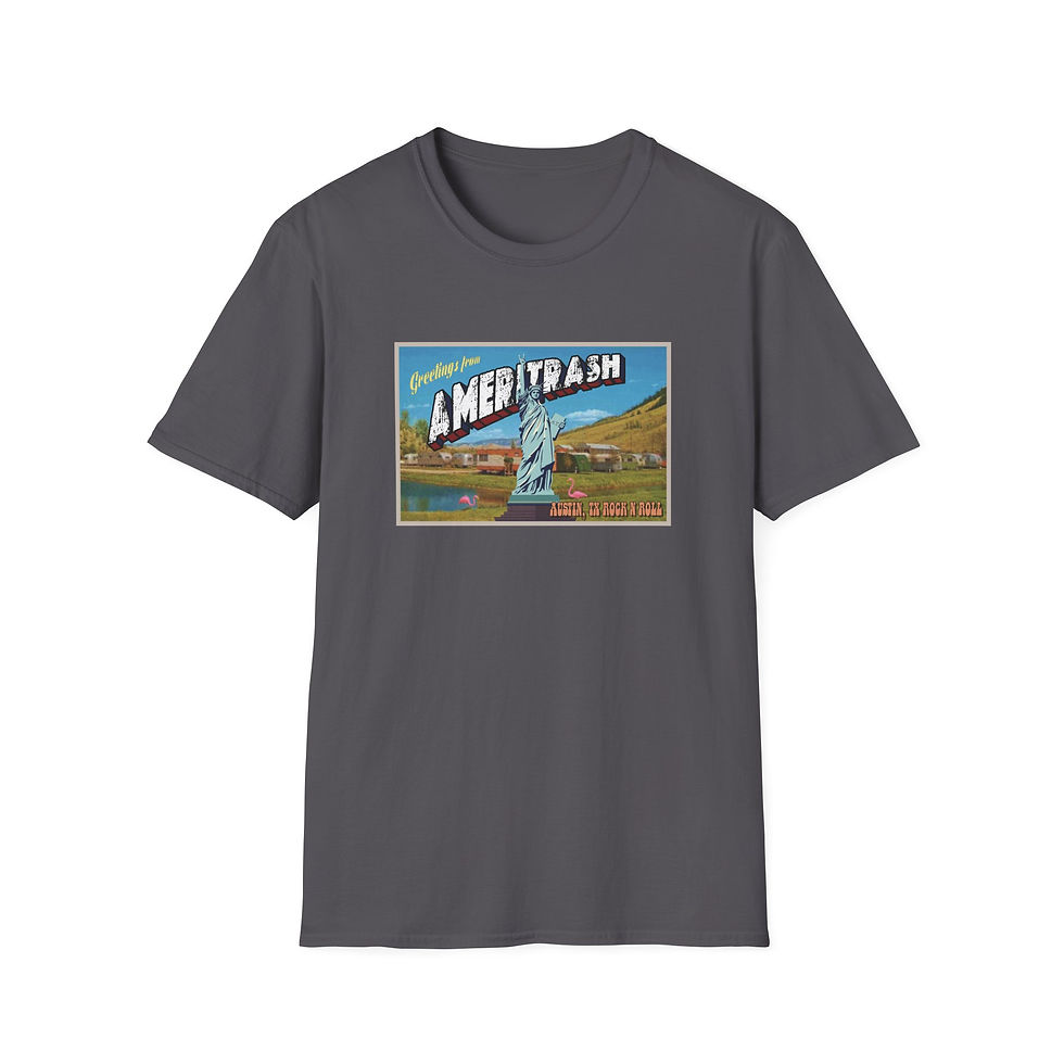 Thumbnail: Greetings from Ameritrash Unisex Softstyle T-Shirt