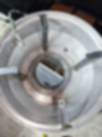 Cleaned Exhaust Fan Base