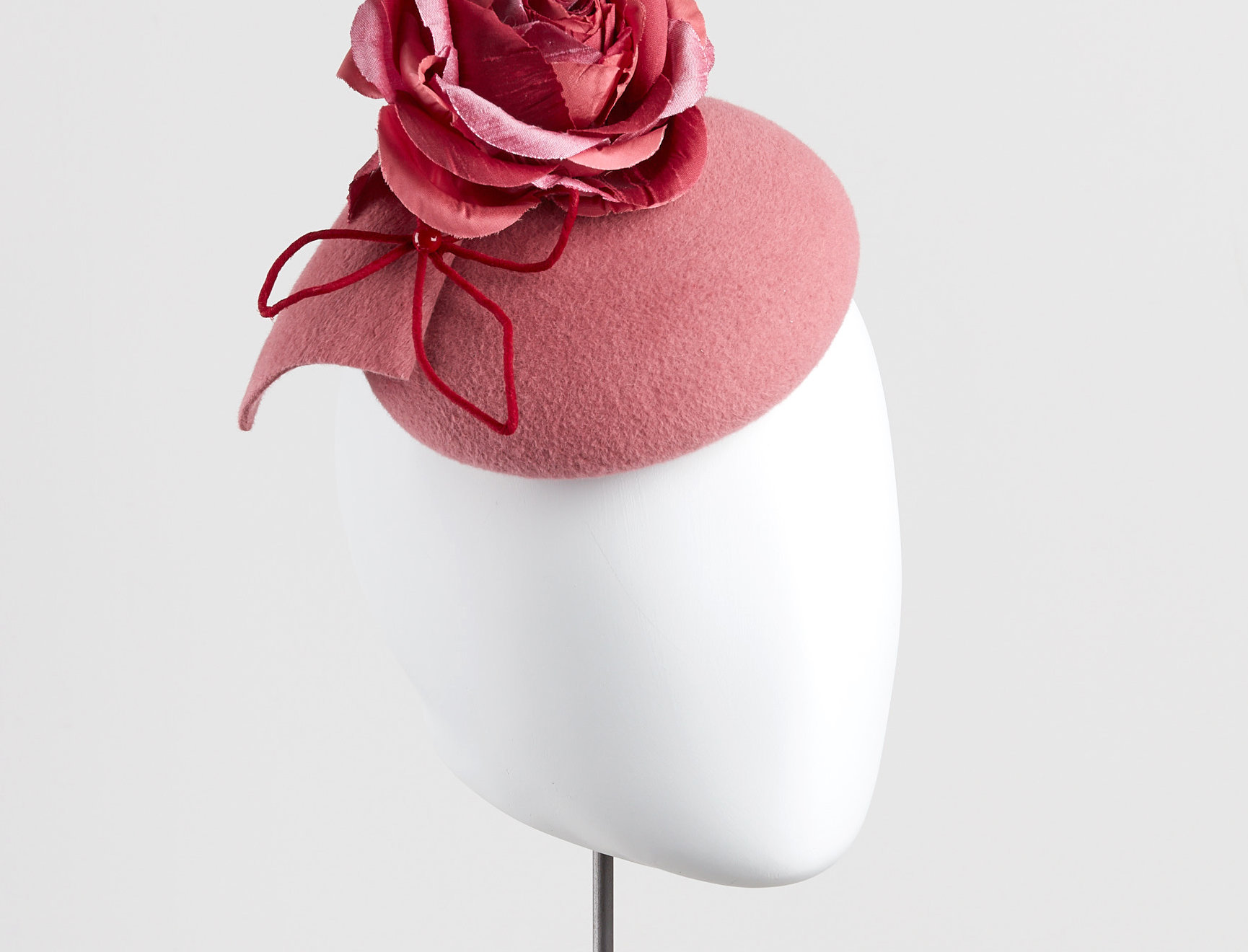 ROZU felt pillbox hat sallyannprovan