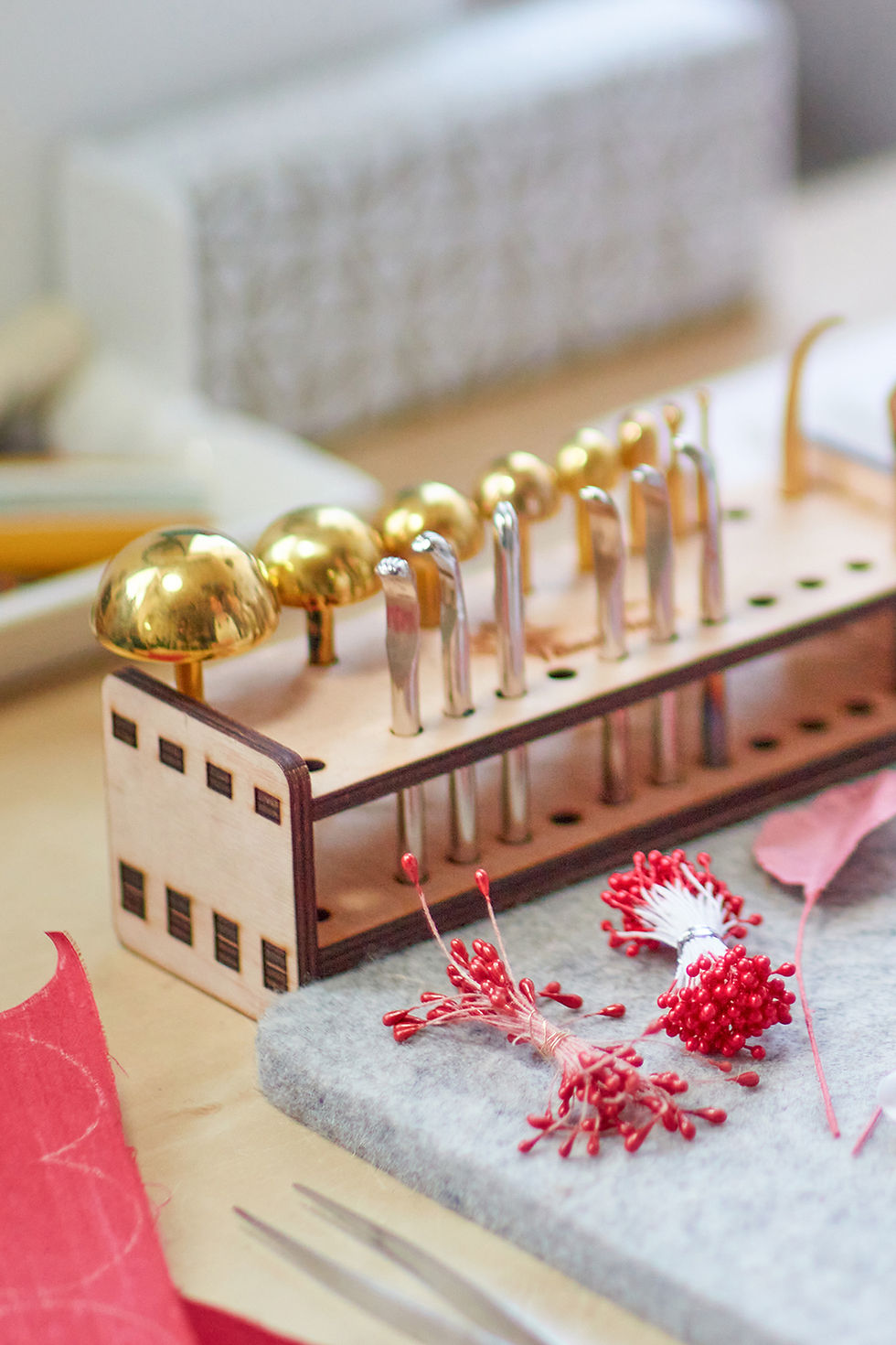 Sally-Ann Provan - handmade millinery flowermaking course in Edinburgh