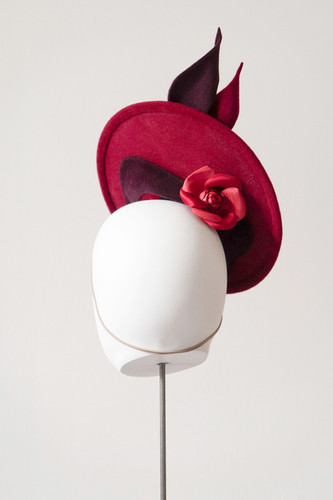SADA felt saucer felt hat sallyannprovan