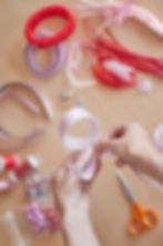 fascinator making workshops in Edinburgh Scotland, make a fascinator