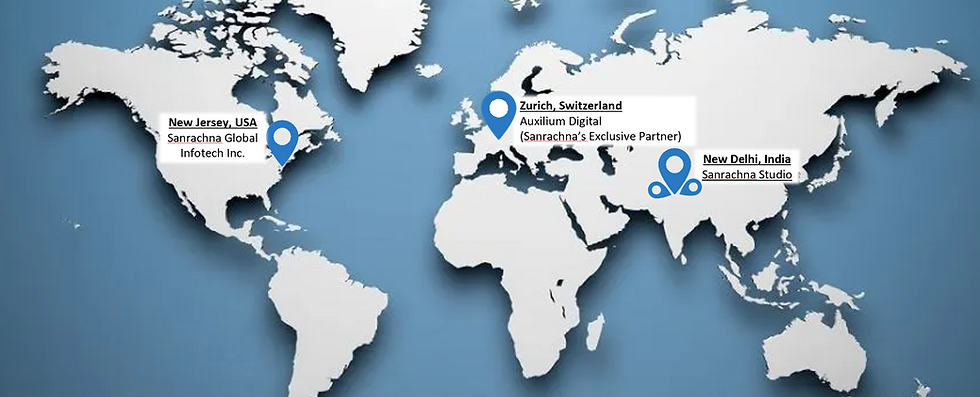 Global Presence |Global BIM Consultancy| Sanrachna Office Locations