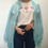 Thumbnail: Embroidered Transparent Jacket