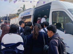 Visita de alumnos del CBTA a la universidad "Instituto Tecnológico de Chilpancingo"
