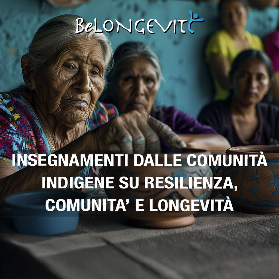 Le comunità indigene, attraverso secoli di difficoltà, migrazioni forzate, epidemie e trasformazioni sociali, hanno custodito un patrimonio straordinario di resilienza collettiva. Non una resilienza individuale basata sul “resistere da soli”, ma una forza costruita sulla comunità, sul sostegno reciproco, sul senso di appartenenza e sulla continuità culturale, fattori determinanti per la longevità.