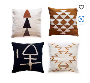 Set of 4 Throw Cushions
