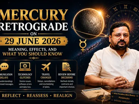 Mercury Retrograde on 29 June 2026: Meaning, Effects, and What You Should Know