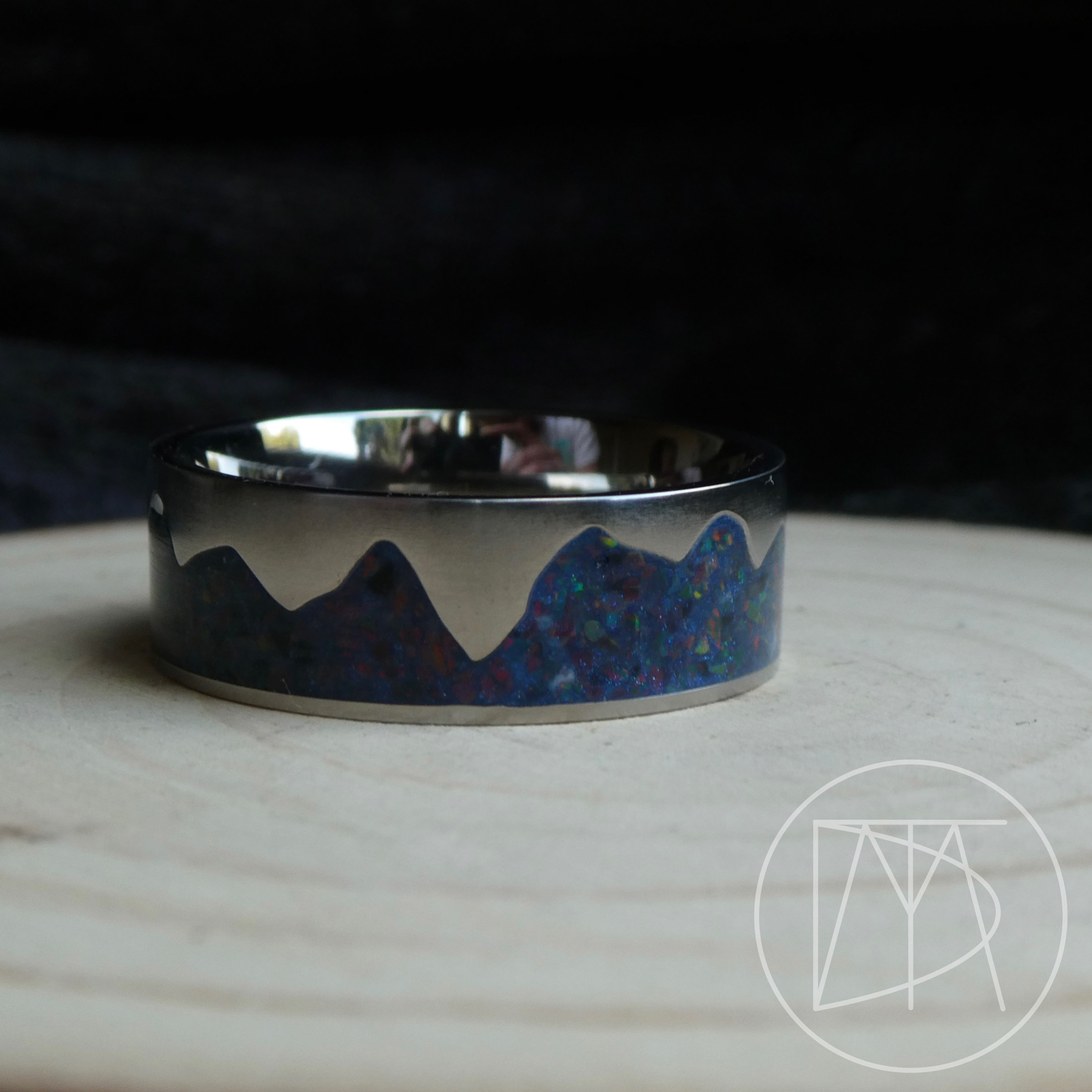 8mm Mountain Ring 