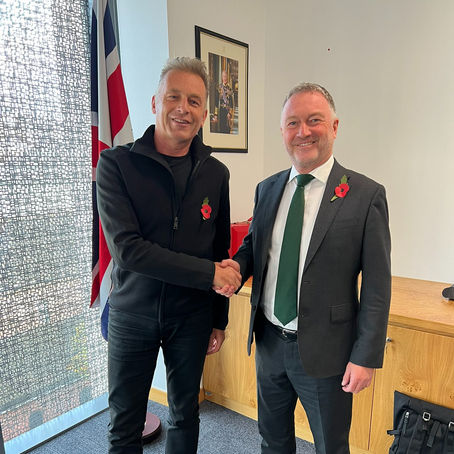 Support for badgers as Chris Packham shares his plan to end the cull with Defra Secretary of State
