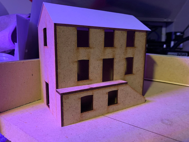 Customs House basic 2mm MDF shell